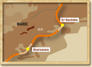 Carte de l'étape 4 Carte de l'étape 4