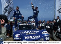 Schlesser-Magne - Buggy x301 - Les Vainqueurs du Tunisie-Optic 2000